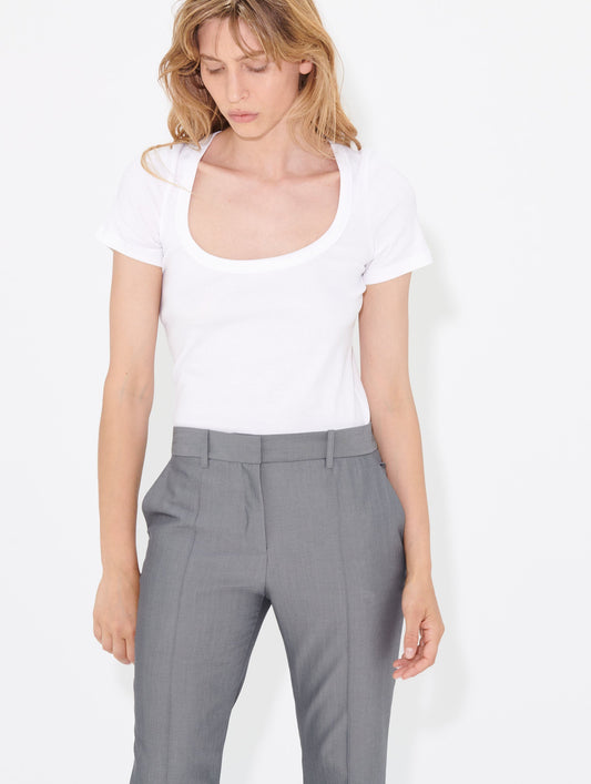 Short sleeve cotton jersey T-shirt