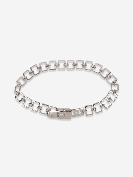Metal chainlink belt