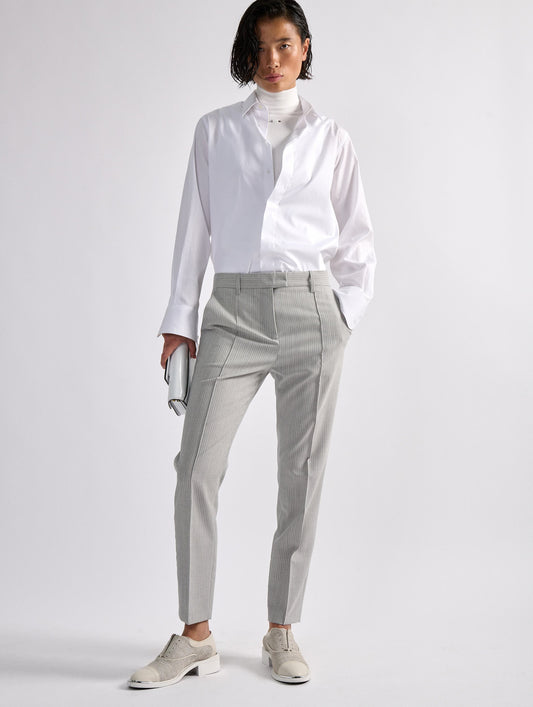 Thin Gray tennis stripes Roxy trousers