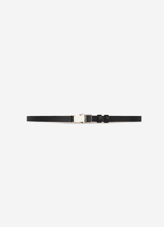 Thin leather belt 